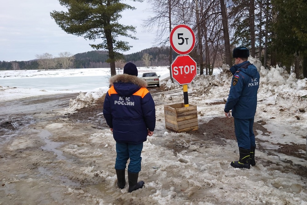 Со вчерашнего дня на территории нашего района проводится профилактическая акция «Безопасный лёд».